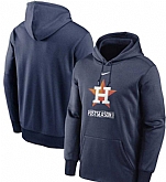 Men's Houston Astros Nike Navy 2020 Postseason Collection Pullover Hoodie